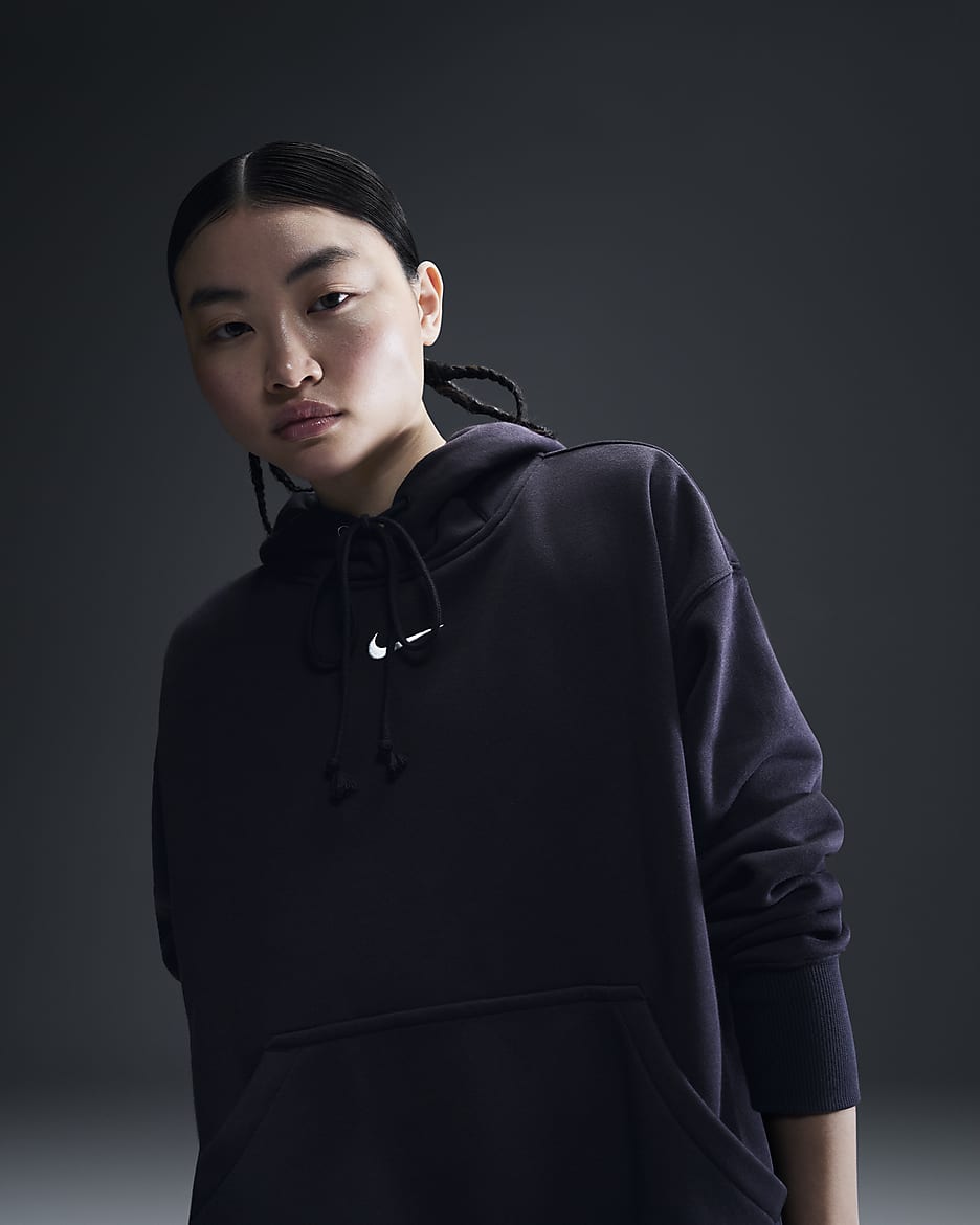 Nike Sportswear Phoenix Fleece Sudadera con capucha y ajuste oversize Mujer. Nike ES